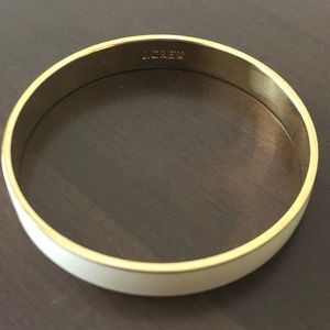 White J. Crew Bangle
